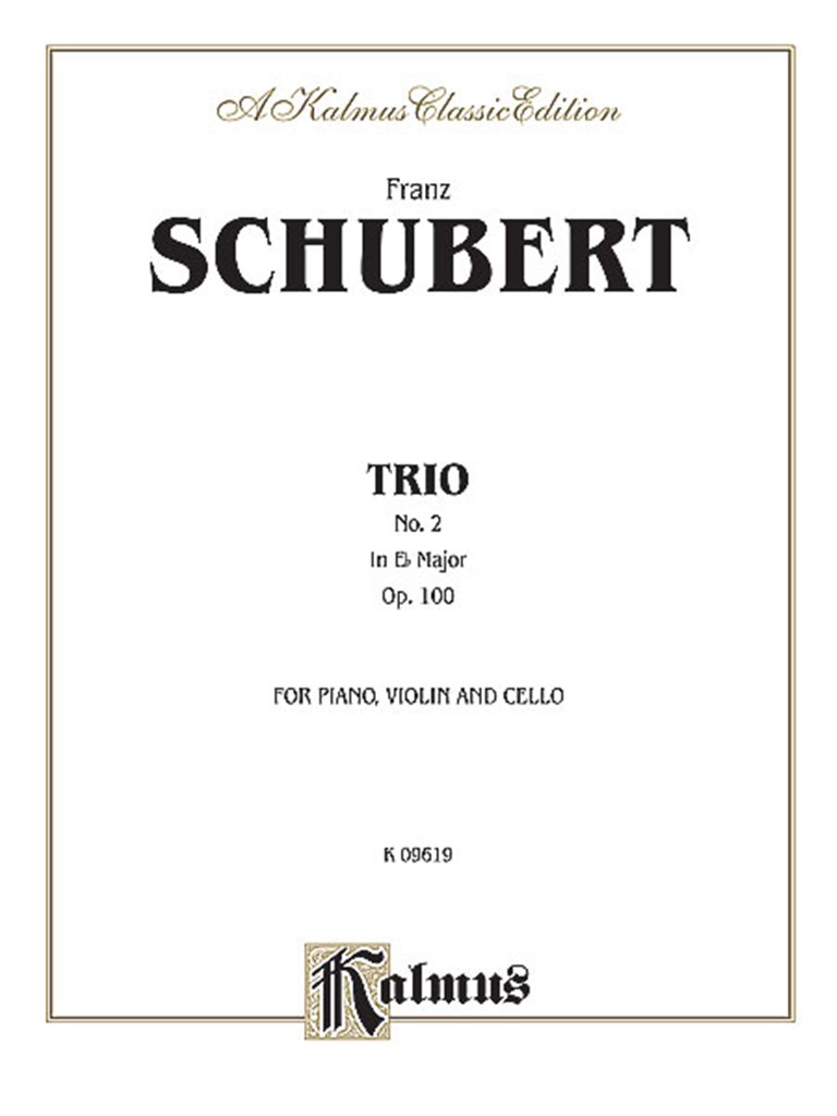 Trio No. 2 in E-Flat Major, Op. 100